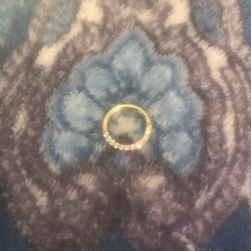 Buddha Jewelry Organics 14k Gold Dia Clicker